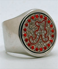 The Alabama Crimson tide deCAPitator ring bottle cap & can tab opener!