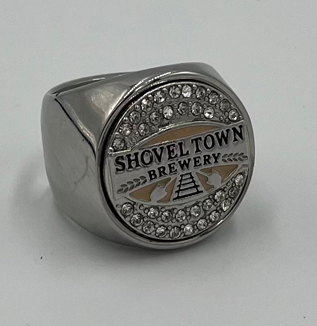 Shoveltown Brewery deCAPitator ring bottle and can tab opener!