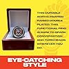 DeCAPitator | Ring Bottle Cap & Can Tab Opener | Black Stainless Steel | US Air Force | Champion Ring