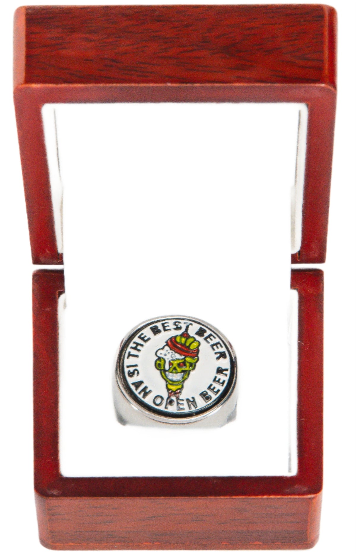 The deCAPitator Best Beer Is An Open Beer Ring Bottle cap & Can tab Opener!